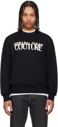 Versace Jeans Couture Black Logo Sweatshirt