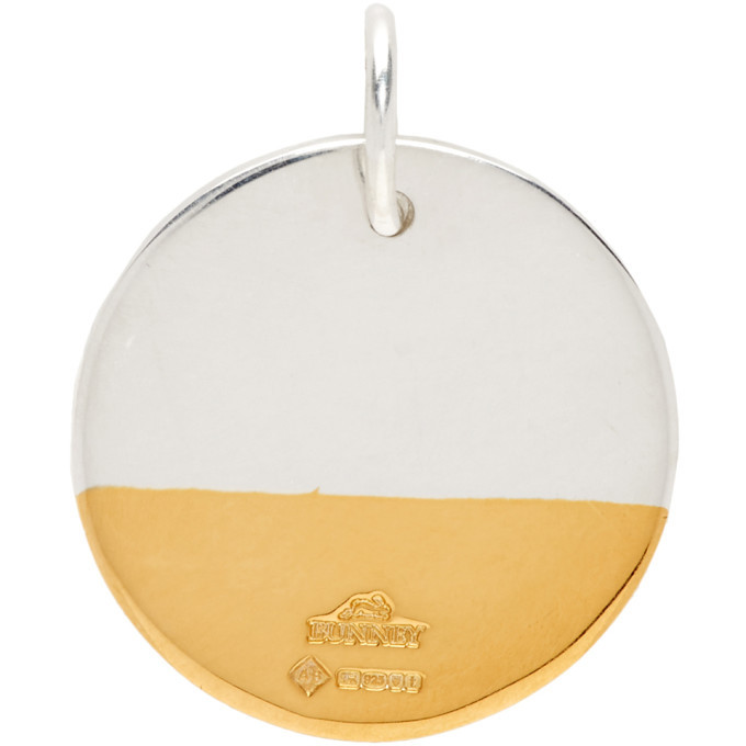 Photo: Bunney Silver and Gold Dip Necklace Charm