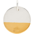 Bunney Silver and Gold Dip Necklace Charm