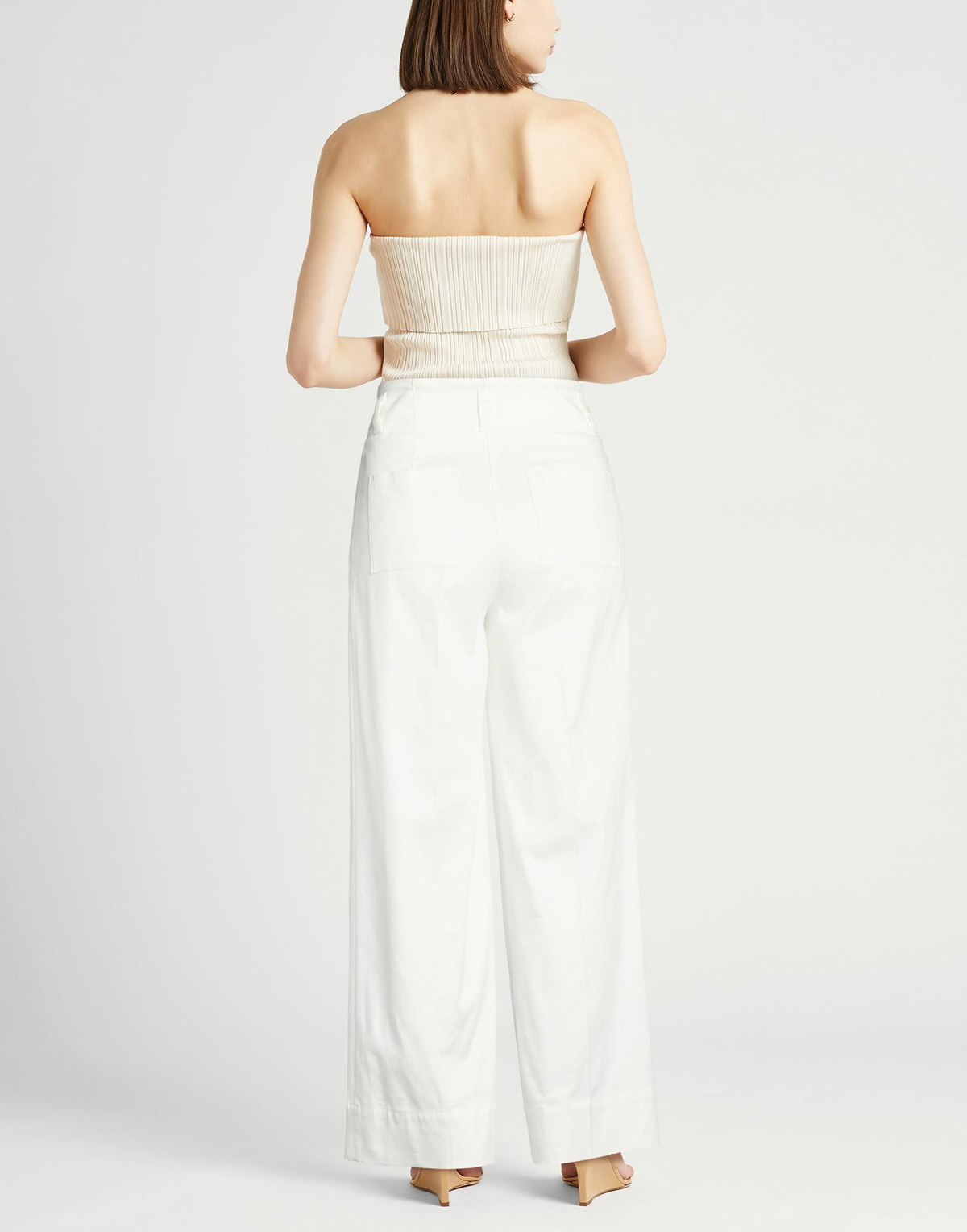 Peserico Womens Pants in White