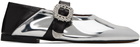 Wales Bonner Silver Glide Ballerina Flats