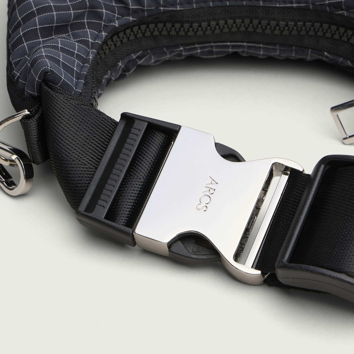 ARCS Tiny HEY Sling Bag in Atlas Grid