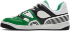 Gucci Green & Black Basket Sneakers