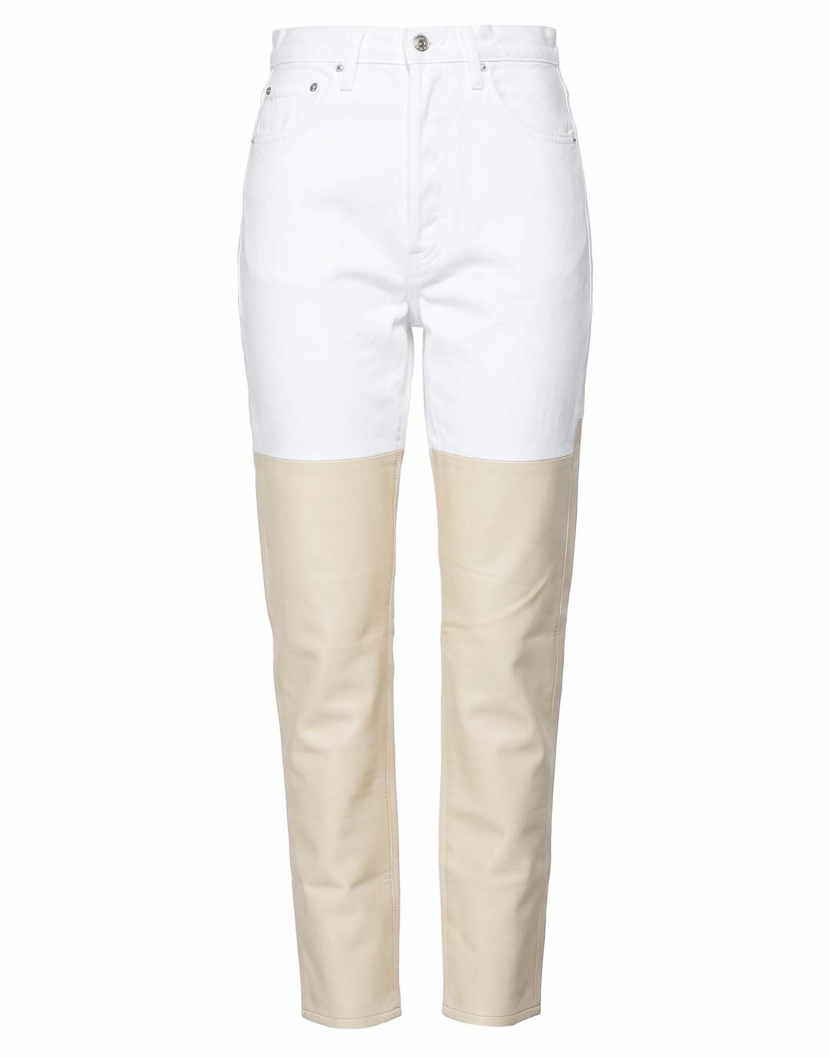 Agolde Womens Pants in White
