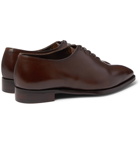 George Cleverley - Alan 3 Whole-Cut Leather Oxford Shoes - Brown