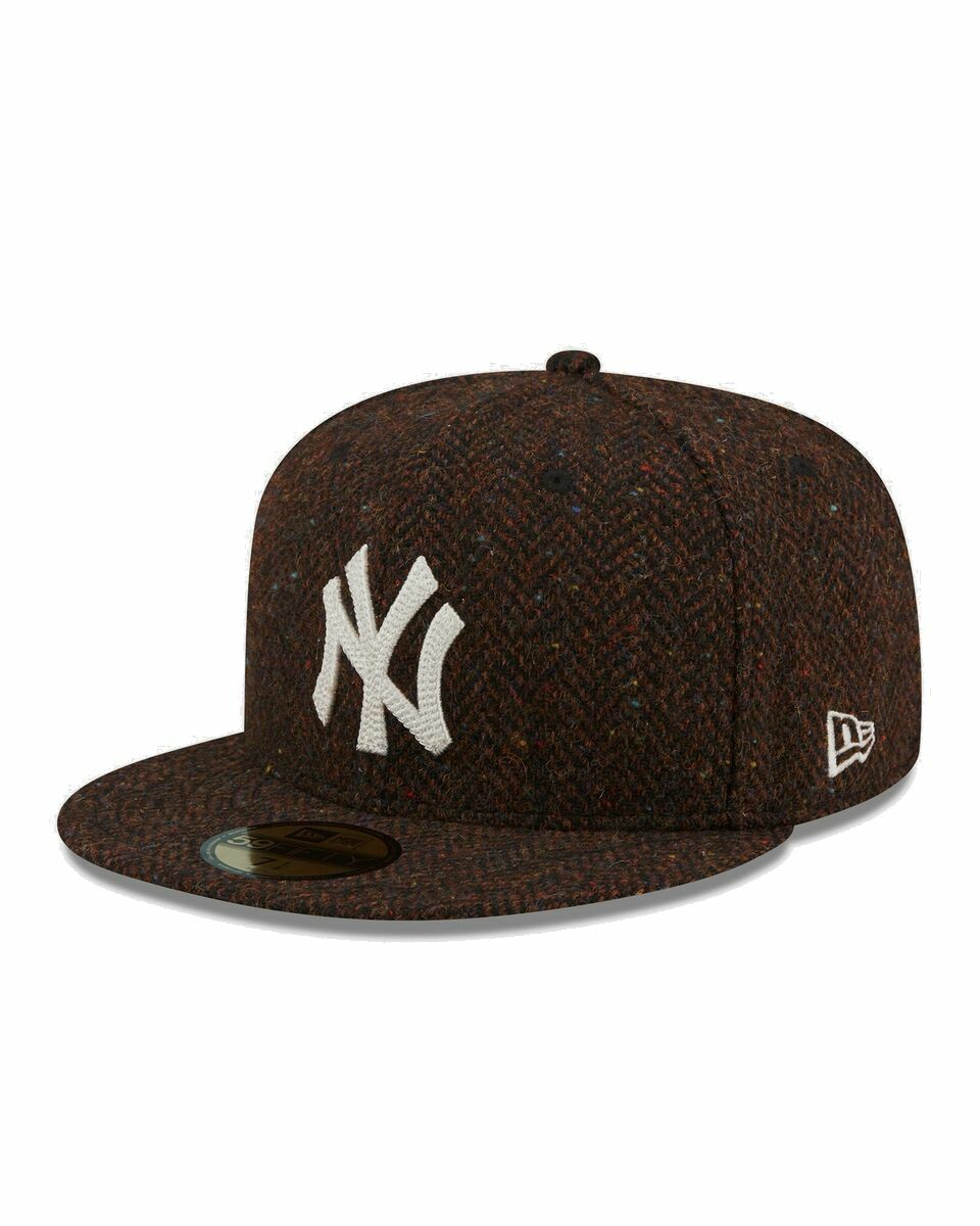 Photo: New Era Tweed 59 Fifty New York Yankees Brown - Mens - Caps