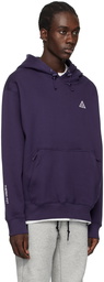 Nike Purple Pullover Hoodie