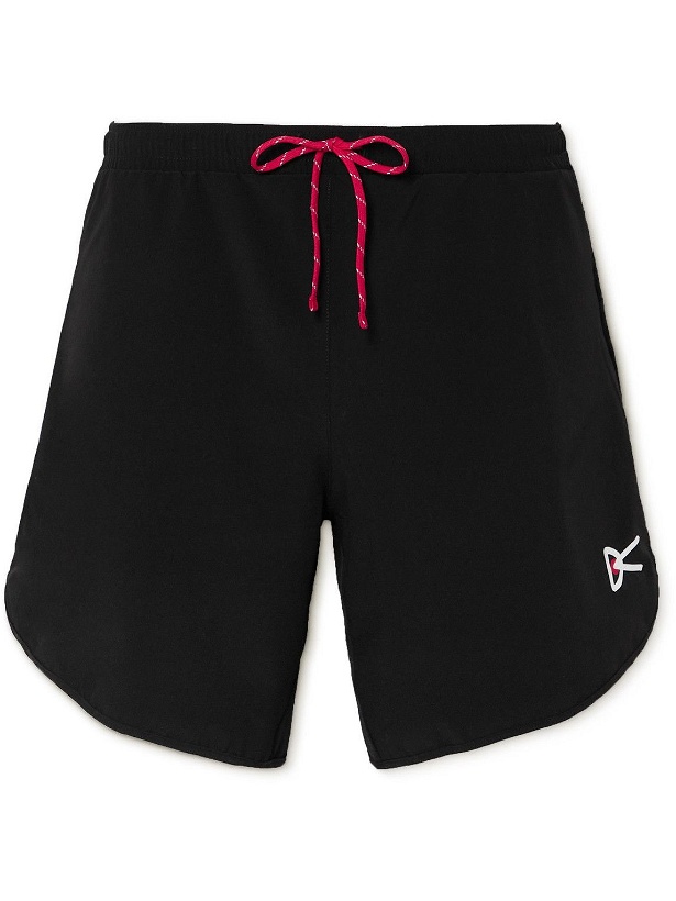 Photo: DISTRICT VISION - Spino Slim-Fit Stretch-Shell Shorts - Black