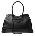 BALENCIAGA - Classic City Tasselled Full-Grain Leather Duffle Bag - Black