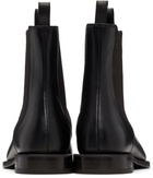 Lanvin Black Pointed Toe Chelsea Boots