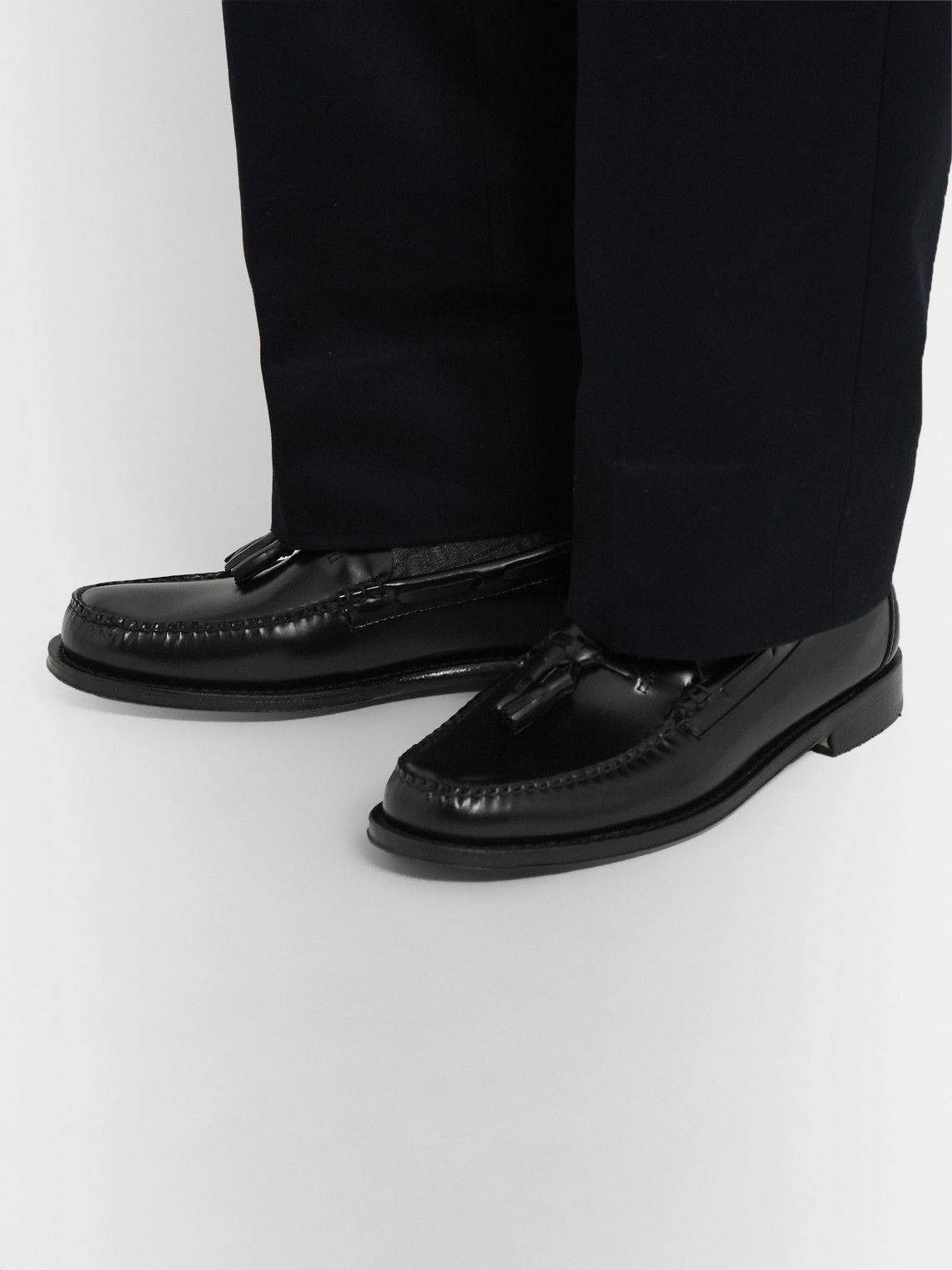 G.H. BASS - Weejuns Larkin Leather Tasselled Loafers - Black