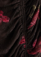 Bec & Bridge Desert Rose Floral-print Lace Maxi Skirt Brown