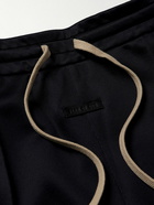 Fear of God - Straight-Leg Logo-Appliquéd Jersey Track Pants - Black