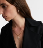 Sydney Evan 14kt gold (585/1000) pendant necklace with diamonds