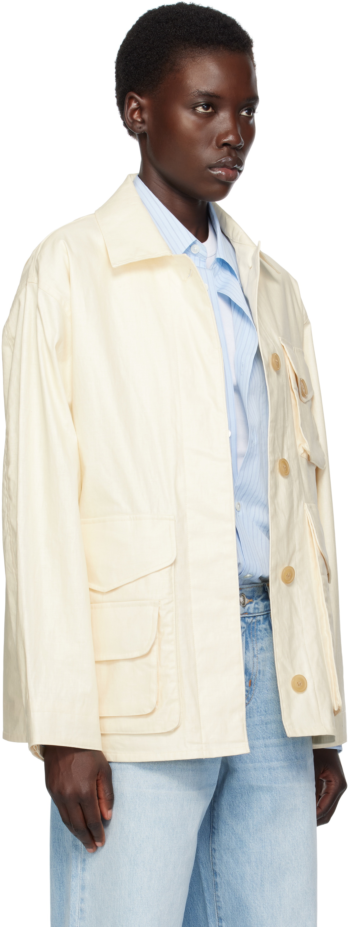 rag & bone Beige Aston Field Jacket