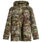 Balenciaga Men's Camo Biker Jacket in Khaki