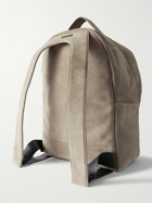 Fear of God - Leather-Trimmed Suede Backpack