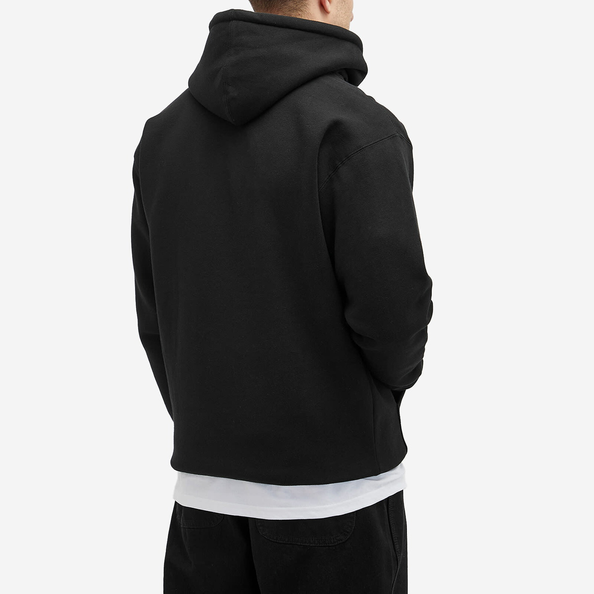 【FUCKING AWESOME】INK TRAP STAMP HOODIE BLACK FUCKING AWESOME INK TRAP STAMP LOGO HOODIE - BLACK - PLA