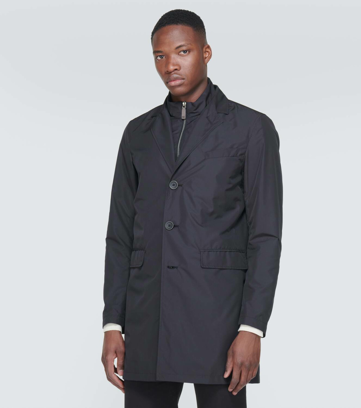 Herno Mockneck coat