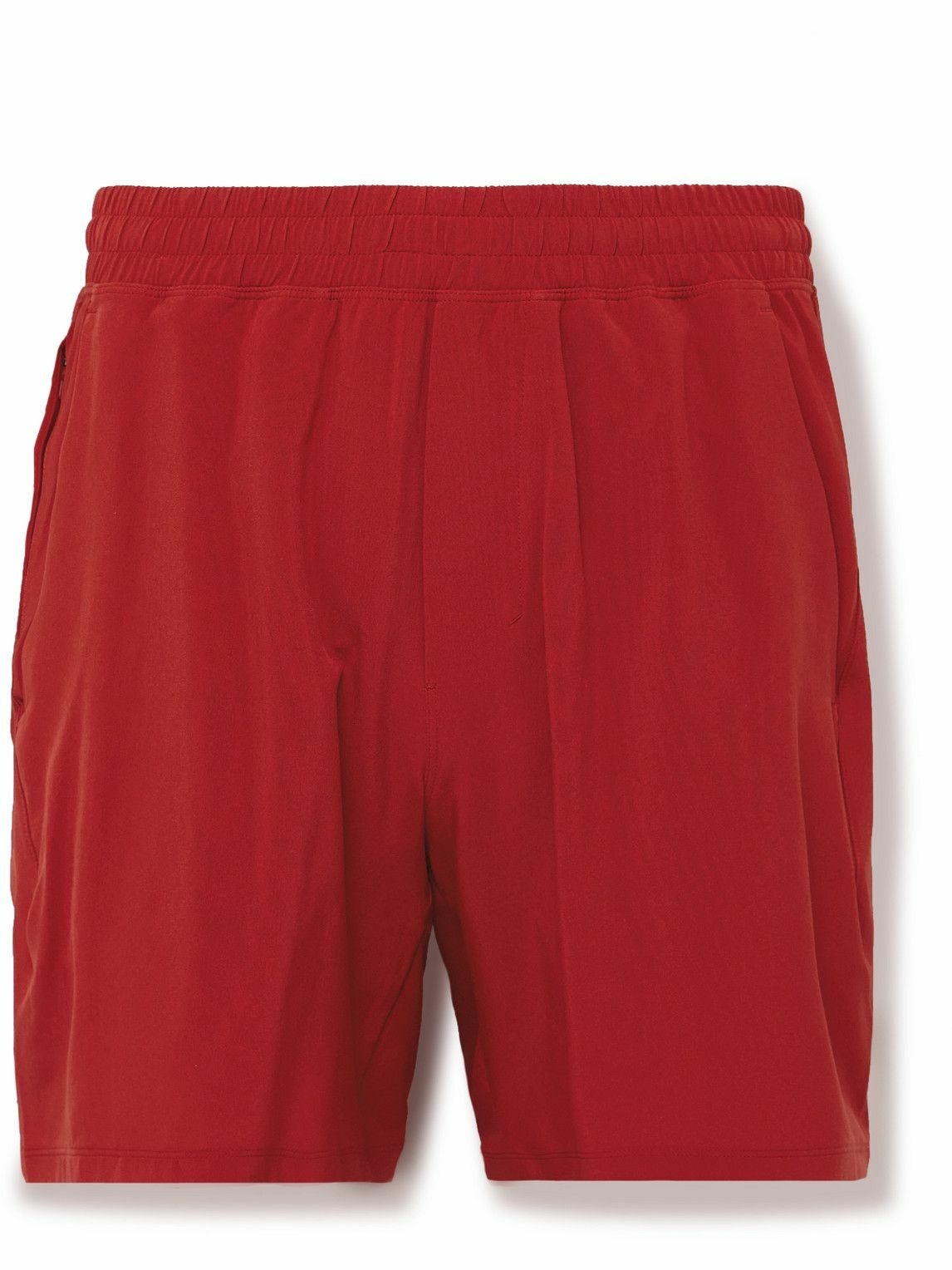 Photo: Lululemon - Pace Breaker 7'' Straight-Leg Recycled-Swift™ Shorts - Red