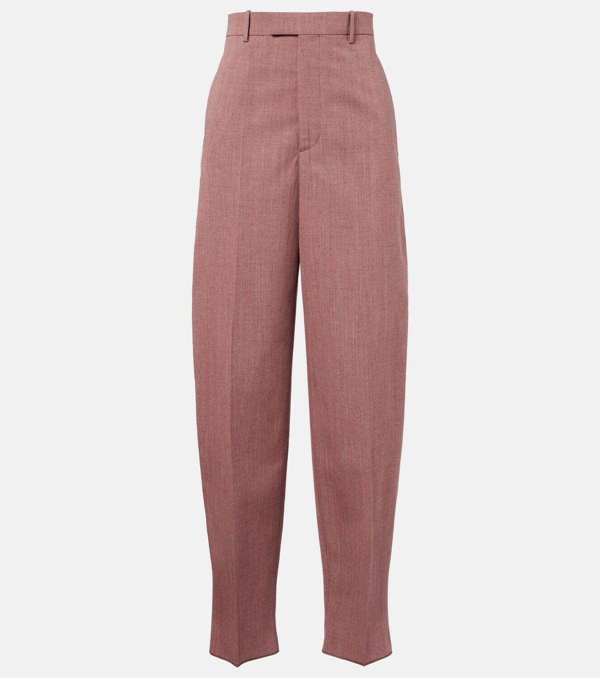 Bottega Veneta Wool and linen-blend tapered pants