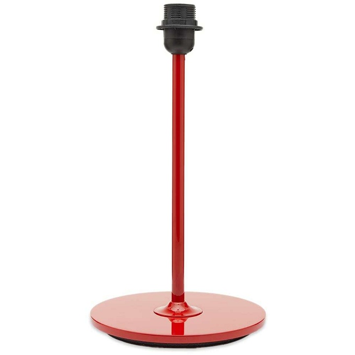 Photo: HAY Common Table Lamp Base Short in Signal Red