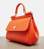 Dolce&Gabbana Sicily Small leather top-handle bag