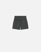 Pinko Elegant Flannel Shorts Grey Re Dye Pewter