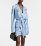 Balenciaga Silk wrap dress
