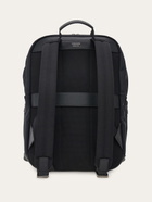 Ferragamo Mens Canvas backpack in Black