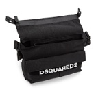 Dsquared2 Black Military Messenger Bag