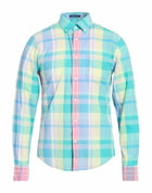 Gant Mens Shirt Turquoise