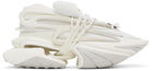 Balmain White Unicorn Sneakers