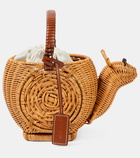 Staud Escargot wicker bucket bag