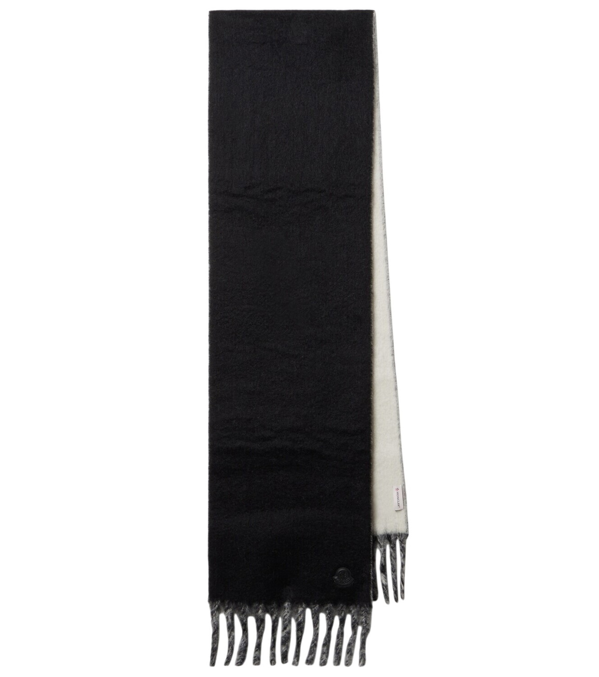 Moncler - Checked logo scarf Moncler