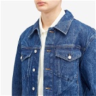Dries Van Noten Men's Vuskin Denim Jacket in Blue