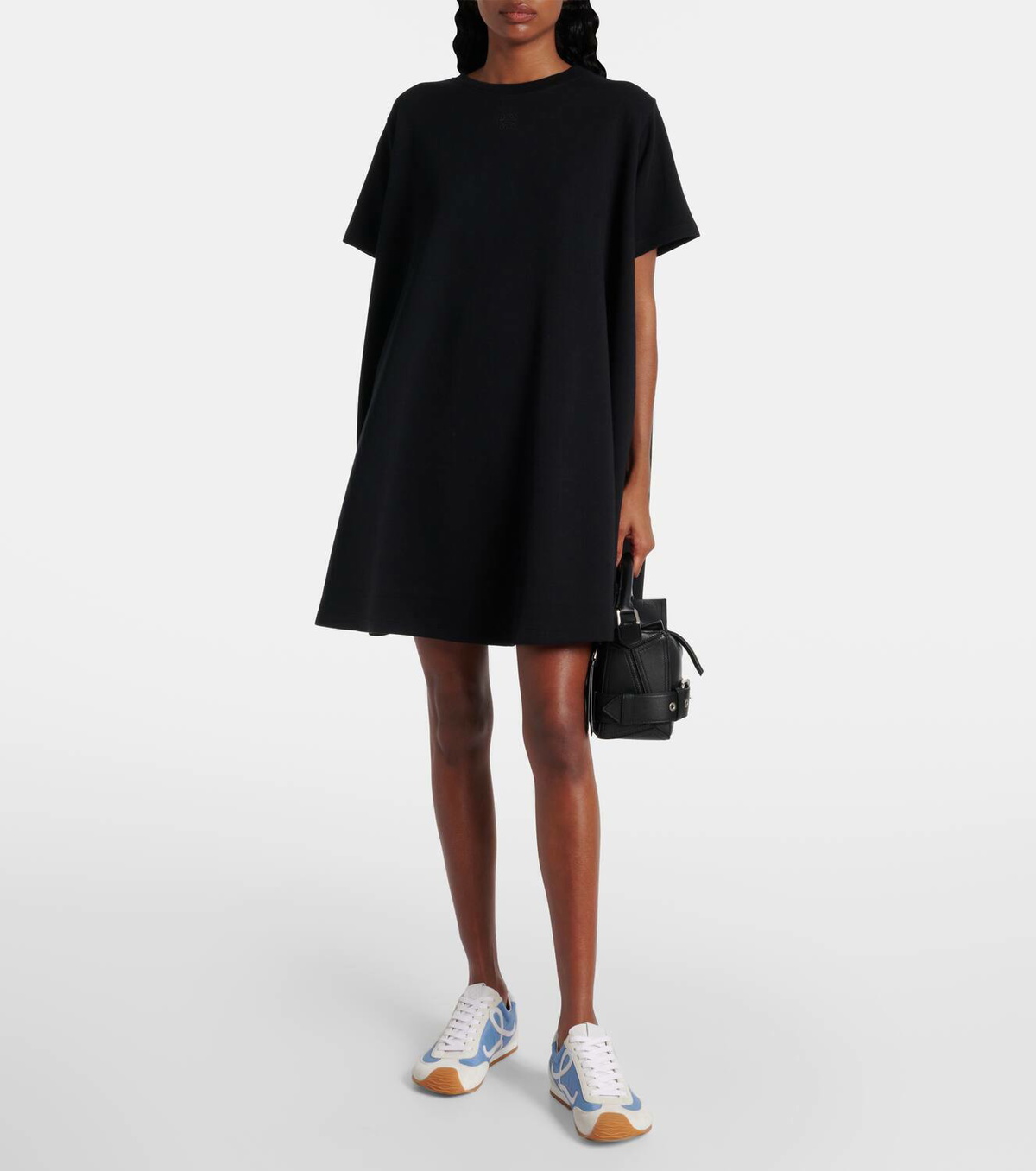 Loewe Anagram cotton-blend minidress