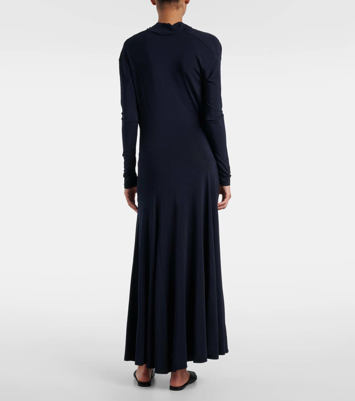 Tove Eadan draped jersey midi dress