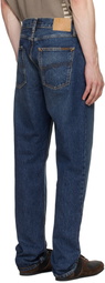 Nudie Jeans Navy Gritty Jackson Jeans