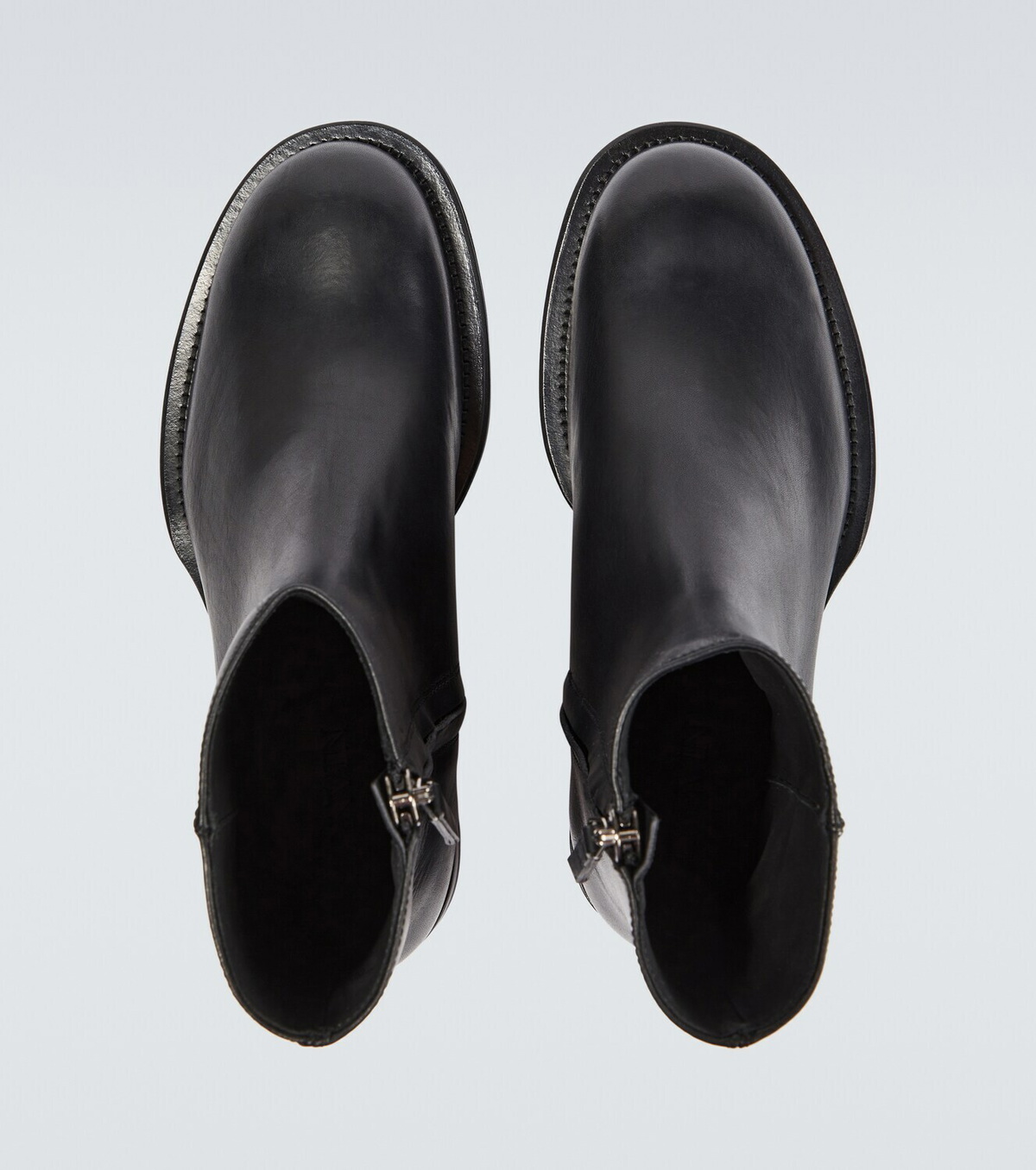 Lanvin Medley leather ankle boots