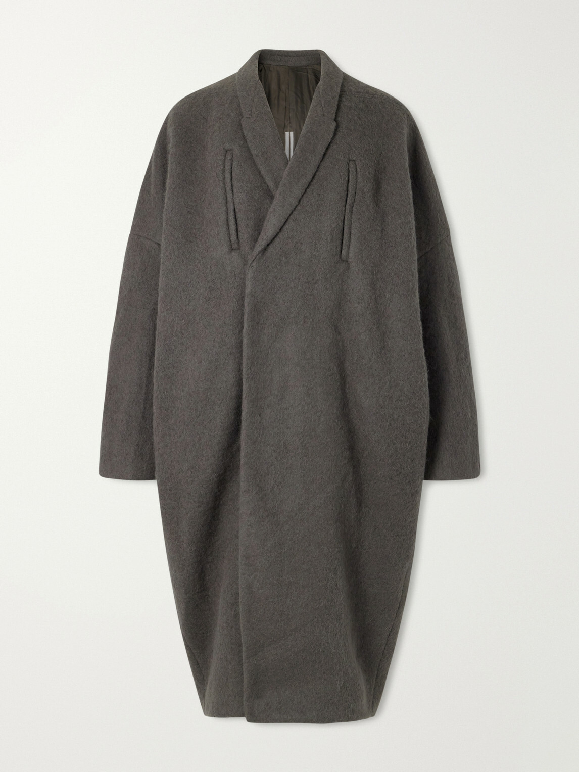 Rick Owens - Poiret Alpaca and Wool-Blend Coat - Gray