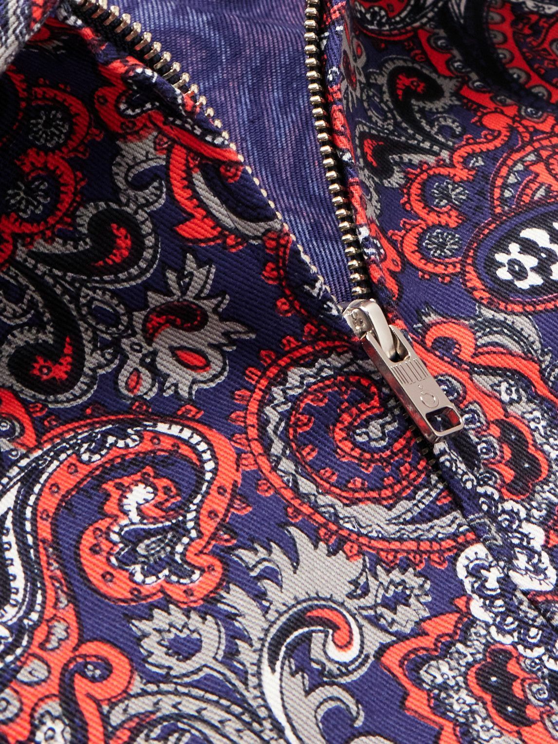 NOMA t.d. - Paisley-Print Cotton-Twill Blouson Jacket - Red NOMA t.d. - Paisley-Print Cotton-Twill Blouson Jacket - Red