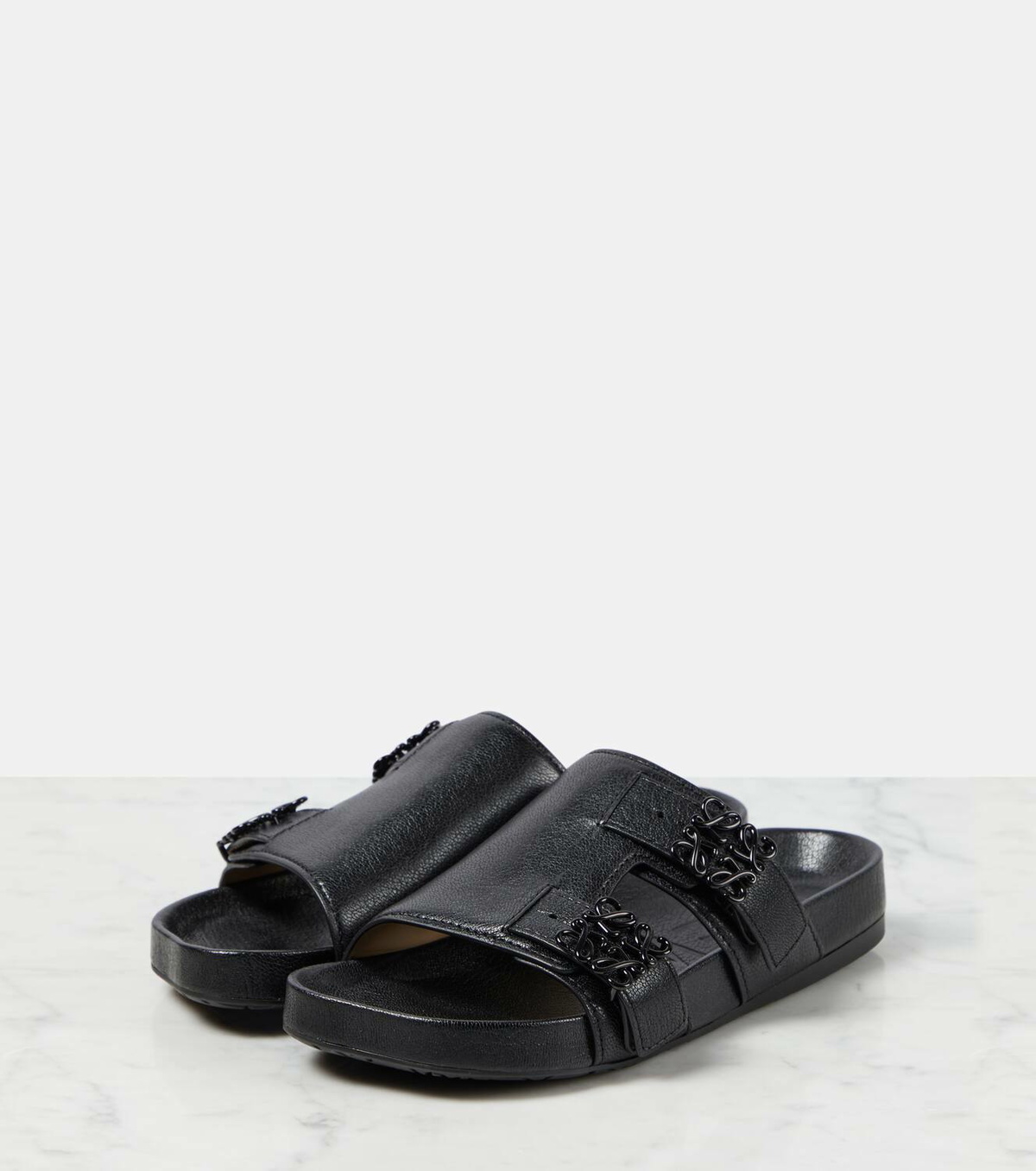 Loewe Ease leather slides Loewe