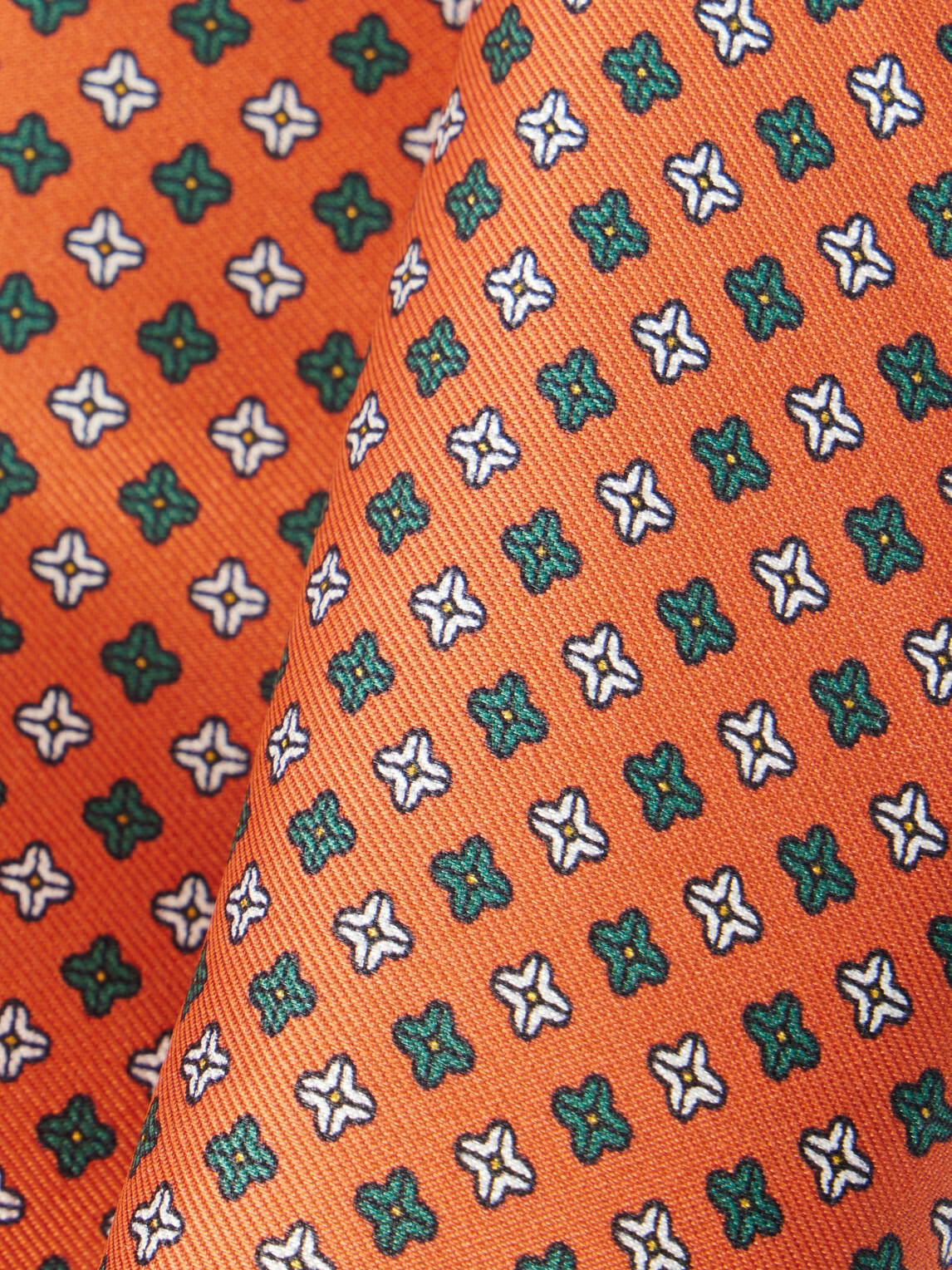De Petrillo - Printed Silk-Twill Pocket Square