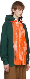 Marni Green & Orange Painted Hoodie