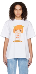 Stella McCartney White 'No War' T-Shirt