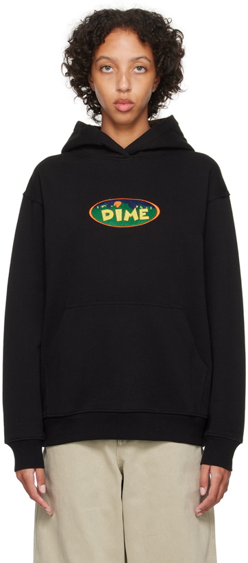 Photo: Dime Black Embroidered Hoodie