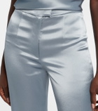 Galvan Julianne high-rise wide-leg pants