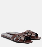 Saint Laurent Tribute leather sandals