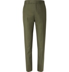 Kingsman - Green Slim-Fit Cotton-Twill Suit Trousers - Green